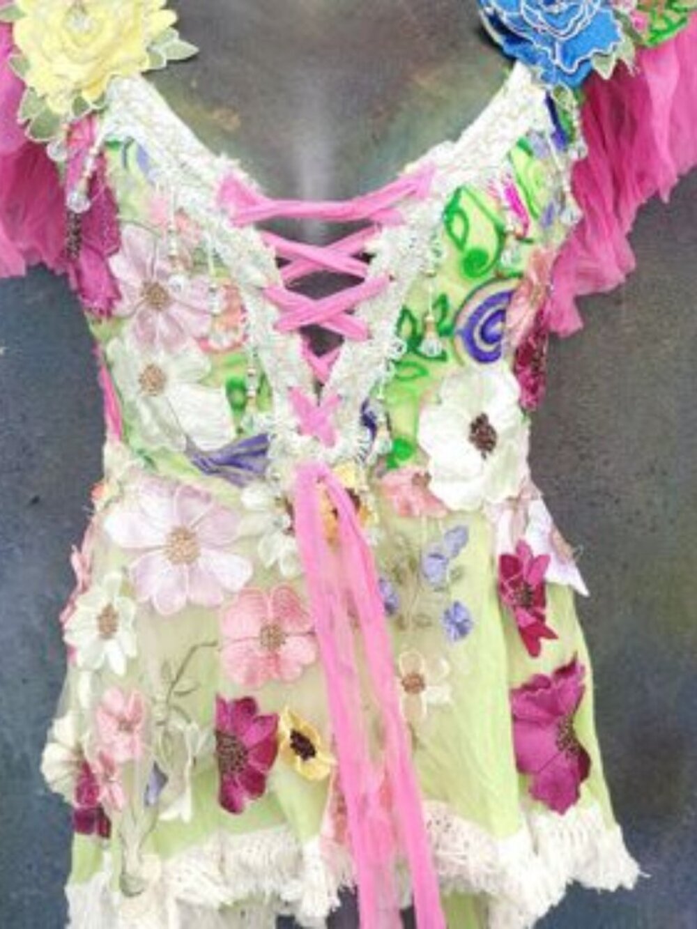 bohemian gypsy wedding fantasy prom shoot Stevie nicks tattered woodland S